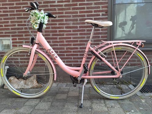 Bike fun kids meisjesfiets 26 inch + helm, Fietsen en Brommers, Fietsen | Meisjes, Gebruikt, 26 inch of meer, Versnellingen, Ophalen