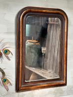 Antieke spiegel - 86 cm hoog + 62 cm breed, Rectangulaire, 50 à 100 cm, Enlèvement ou Envoi, Moins de 100 cm