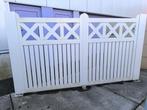 Stalen poort 3.20 m, Ophalen, Zo goed als nieuw