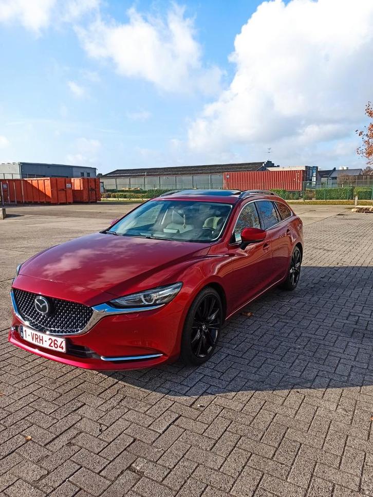 Mazda 6 break skyactiv-G 165, Auto's, Mazda, Particulier, 360° camera, ABS, Achteruitrijcamera, Adaptieve lichten, Adaptive Cruise Control
