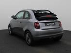 Fiat 500e C Icon 42 kWh | Navi | ECC | PDC | LMV |, Auto's, Fiat, Stof, Cabriolet, Zilver of Grijs, Te koop