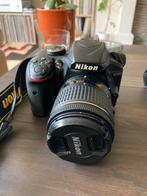 Nikon D3400 + 18-55mm lens + oplader, Comme neuf, Reflex miroir, Enlèvement ou Envoi, Nikon