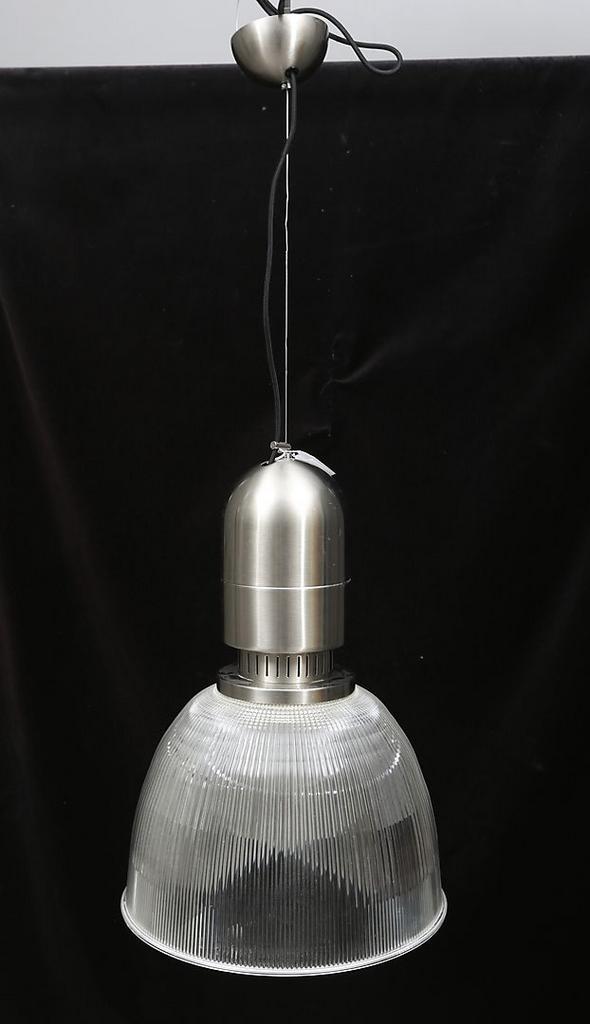 Industriële Italiaanse plafondlampen Biffi Luce, Huis en Inrichting, Lampen | Plafondlampen, Zo goed als nieuw, Kunststof, Metaal