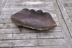Plat artisanal en bois africain 37x19cm, Ophalen of Verzenden