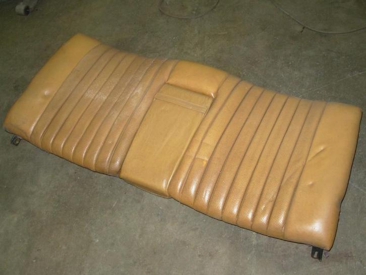 Mercedes 107 achterbank achterzetel leer SLC, Auto-onderdelen, Interieur en Bekleding, Mercedes-Benz, Oldtimer onderdelen, Gebruikt