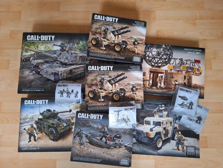 Call of duty mega bloks (lego), Kinderen en Baby's, Speelgoed | Duplo en Lego, Zo goed als nieuw, Lego, Complete set, Ophalen of Verzenden