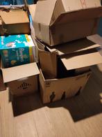 Groote en kleine kartonnen dozen, Doe-het-zelf en Bouw, Kratten en Dozen, Ophalen, Gebruikt
