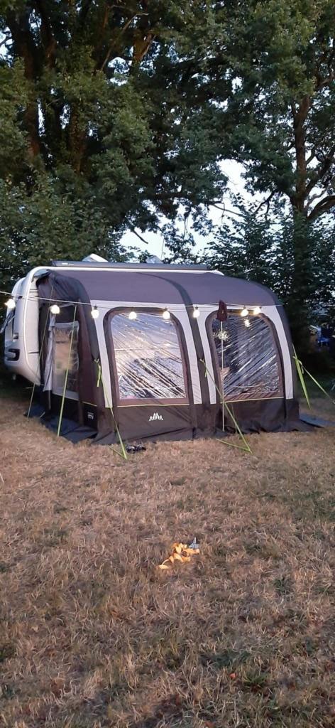Voortent caravan/camper Viera 320x300 Easy Air, Caravanes & Camping, Auvents, Comme neuf, Autres marques, Enlèvement