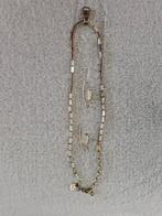Ketting + oorringen Dyrberg Kern, Handtassen en Accessoires, Kettingen, Overige materialen, Ophalen of Verzenden, Zilver, Verstelbaar