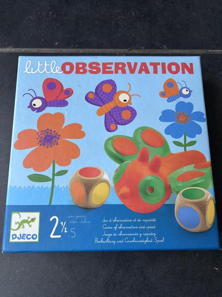 Djeco little observation, Kinderen en Baby's, Speelgoed | Educatief en Creatief, Gebruikt, Ontdekken, Ophalen of Verzenden