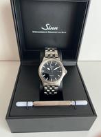 NIEUW SINN 556 I PILOTSTRAP finelink AUTOMATIC, Handtassen en Accessoires, Horloges | Heren, Staal, Staal, Polshorloge, Nieuw