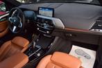 BMW X3 xDrive30e M-PACK - LEDER - NAVI - LED - TREKHAAK, Auto's, BMW, Automaat, 1998 cc, USB, Gebruikt