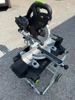 FESTOOL KSC 60 ec tec kit complet ( comme neuf ), Ophalen, Zo goed als nieuw, Cirkelzaag
