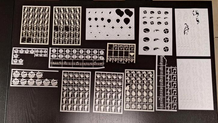 Azza, Hobby en Vrije tijd, Scrapbooking, Zo goed als nieuw, Versiering of Embellishment, Overige merken, Ophalen of Verzenden