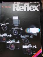 Lot brochures Canon fototoestellen en toebehoren, Audio, Tv en Foto, Fotocamera's Analoog, Ophalen of Verzenden, Gebruikt, Spiegelreflex