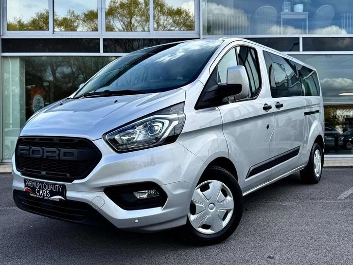 Ford Transit Custom AUTOMAAT / 9 ZIT / CARPLAY /VERWARMDE ZE, Auto's, Ford, Bedrijf, Te koop, Transit, ABS, Airbags, Airconditioning