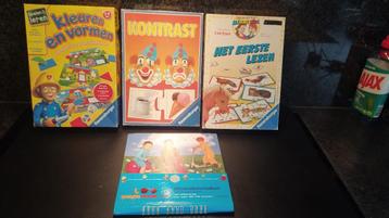 4 educatieve spelletjes, samen voor 10 euro. beschikbaar voor biedingen