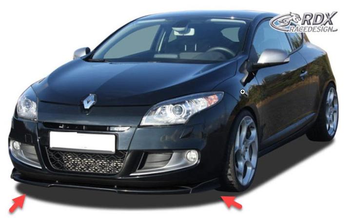 Voorspoiler Tuning Renault Megane III GT/GT-Line 2011-2015, Auto diversen, Tuning en Styling, Ophalen of Verzenden