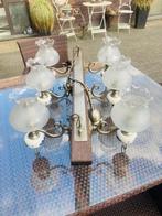 balk- en kroonluchter Delfts blauw, Huis en Inrichting, Ophalen