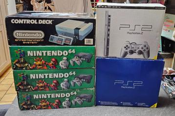 Nintendo PlayStation Retrogaming-consolecollectie beschikbaar voor biedingen