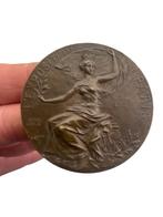 Bronzen medaille Wereldtentoonstelling Parijs 1900 — Lemaire, Ophalen of Verzenden, Brons