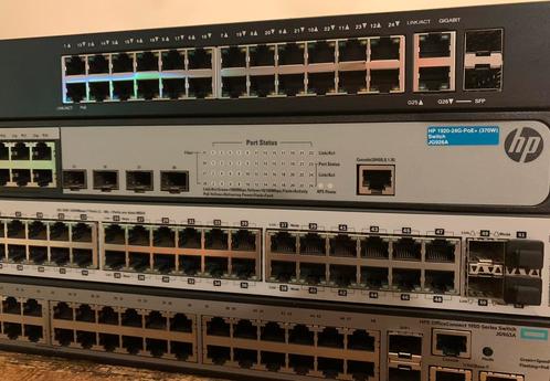 HP - CISCO - NETWERKSWITCHEN - 24P - 48P - SPOTPRIJZEN, Computers en Software, Netwerk switches, Ophalen of Verzenden
