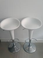 Originele BOMBO barkrukken van MAGIS (antraciet&wit), Huis en Inrichting, Barkrukken, Ophalen, 5 krukken of meer, 60 tot 90 cm