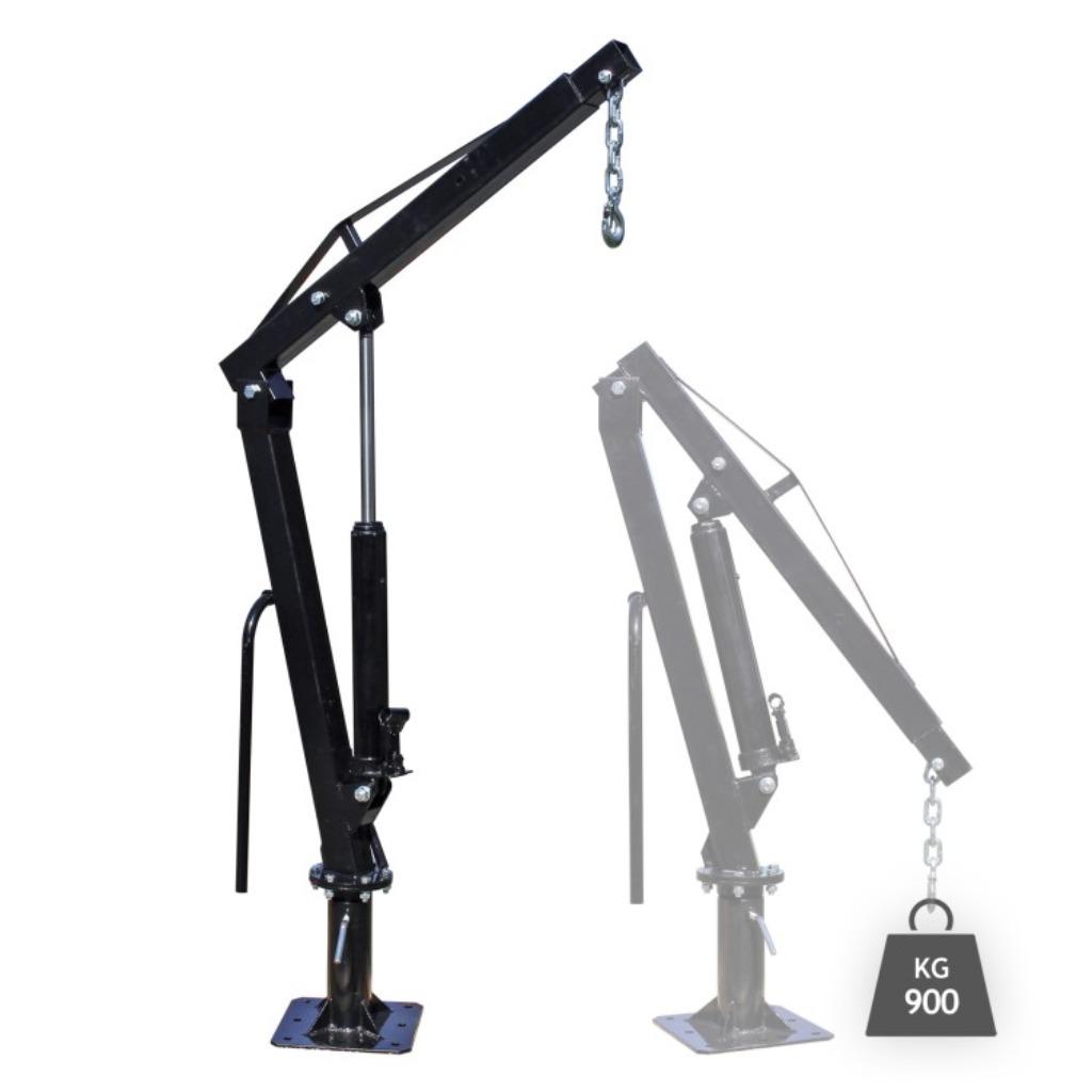 Grue rotative à 360 de 900 kg avec base de montage, Autos : Divers, Outils de voiture, Neuf, Envoi