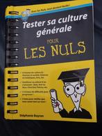 Tester sa culture générale pour les nuls, Ophalen of Verzenden, Zo goed als nieuw