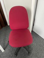 Ergonomisch rode Bureaustoel in stof, Ophalen, Gebruikt, Bureaustoel, Rood