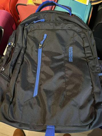 Rugzak Samsonite zwart/blauw, Handtassen en Accessoires, Tassen | Rugtassen, Ophalen of Verzenden, Nieuw