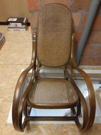 Schommelstoel Thonet stijl., Huis en Inrichting, Ophalen, Gebruikt, Riet of Rotan, Thonet