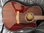 Gitaar Fender CD140SCE Mahony met koffer, Muziek en Instrumenten, Ophalen, Zo goed als nieuw, Fender