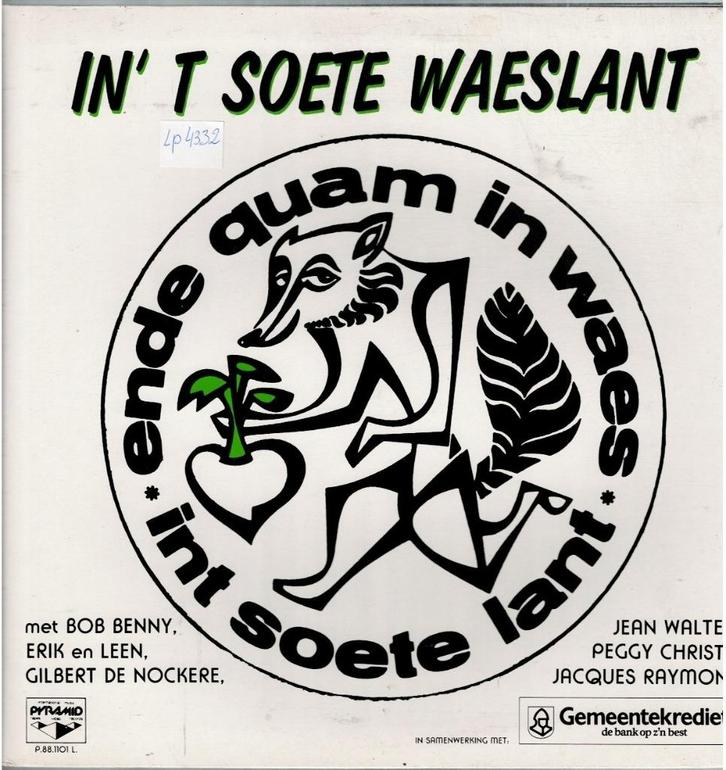 Vinyl, LP    -   In 'T Soete Waeslant, Cd's en Dvd's, Vinyl | Overige Vinyl, Overige formaten, Ophalen