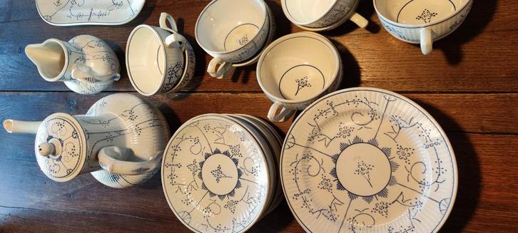 Boch Copenhague koffieservies, Postzegels en Munten, Munten | Amerika, Ophalen