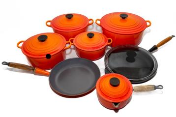 Le Creuset - 13-delige potten- en pannenset beschikbaar voor biedingen