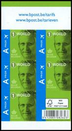 1 boekje B158 koning filip wereld, Koninklijk huis, Frankeerzegel, Ophalen of Verzenden, Zonder stempel