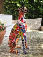 street art hond whippet windhond galgo hazewind, Antiek en Kunst, Kunst | Beelden en Houtsnijwerken, Ophalen of Verzenden