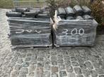 Zwarte boomse pannen +- 900st, Doe-het-zelf en Bouw, Ophalen, Gebruikt, Steen of Klei, Zwart