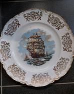 Vintage bord schip boot Bavaria, Utilisé, Enlèvement ou Envoi, Porcelaine, Assiettes(s)
