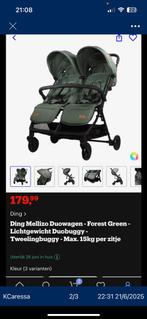 Dubbelde kinderwagen, Ophalen, Zo goed als nieuw