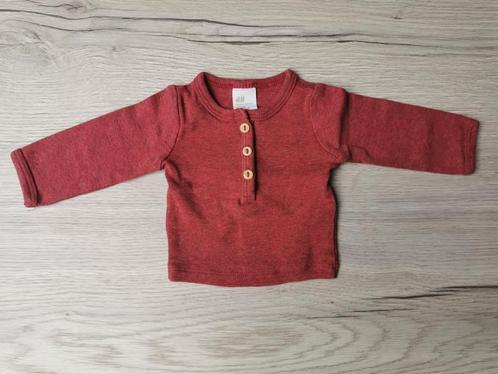 H&M T-shirt lange mouwen 50, Kinderen en Baby's, Babykleding | Maat 50, Nieuw, Jongetje, Shirtje of Longsleeve, Ophalen of Verzenden