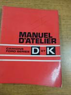 Manuel d'atelier Ford camions series D et K, Envoi