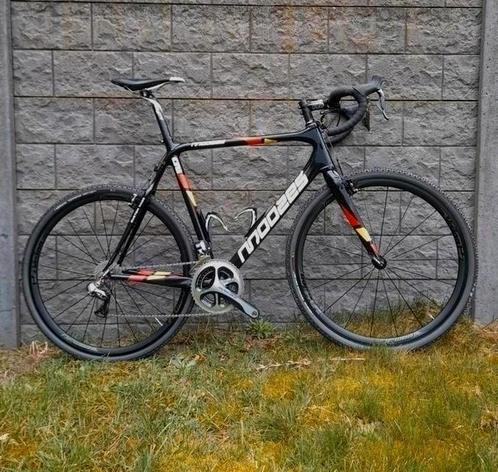 Gravel/crossfiets - nieuwe wielen - maat 58, Fietsen en Brommers, Fietsen | Racefietsen, Gebruikt, Carbon, Ophalen