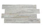 Steenstrips natuursteen "Pure White" 60 x 15 cm, Bricolage & Construction, Plaques & Panneaux, Autres matériaux, Enlèvement, 20 à 50 mm