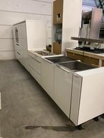 Rechte Keuken of Kookeiland Apparatuur GEDEMONTEERD, Ophalen of Verzenden, Wit, Dubbelwandige keuken, Met kookeiland