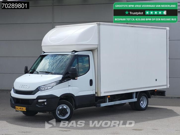 Iveco Daily 35C14 Dubbellucht Bakwagen Achterdeuren Airco Cr, Auto's, Bestelwagens en Lichte vracht, Bedrijf, Te koop, Airconditioning