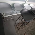 **Diverse HAY about a stool AAS38 barkrukken/grijs,wit&zwart, Avec repose-pieds, Métal, Comme neuf, Enlèvement