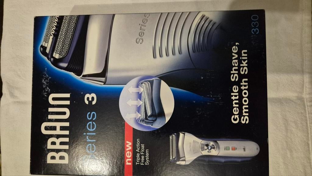 Braun Series 3 330-4 RASOIR NEUF DANS SON EMBALLAGE D'ORIGIN, Ophalen of Verzenden, Zo goed als nieuw