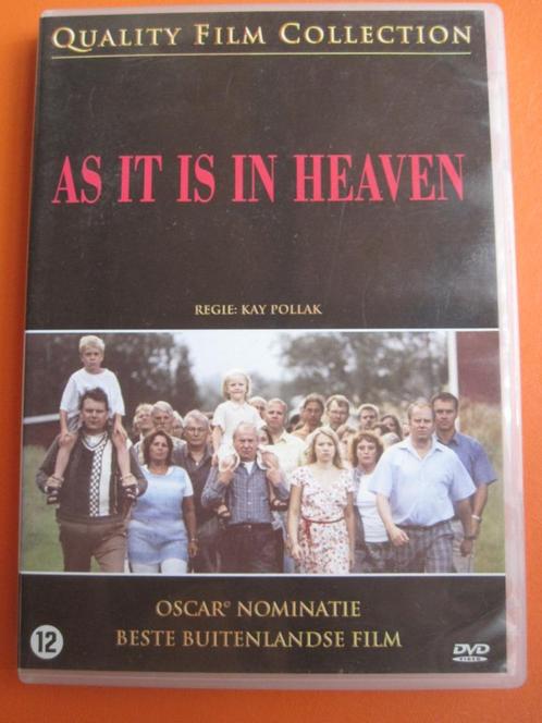 As it is in Heaven (2004), Cd's en Dvd's, Dvd's | Drama, Zo goed als nieuw, Drama, Vanaf 12 jaar, Ophalen of Verzenden